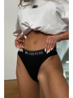 Majtki Damskie Stringi BG Naked Czarny (3-pak) - Brandenburg