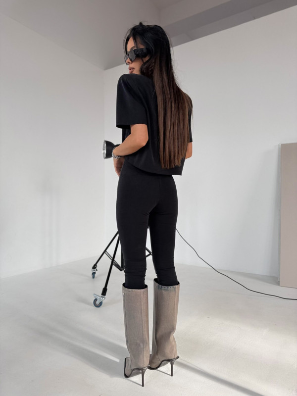 LaManuel Legginsy ADORE Czarne