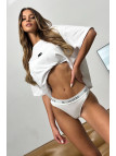 Majtki Damskie Stringi BG Naked Biały (3-pak) - Brandenburg