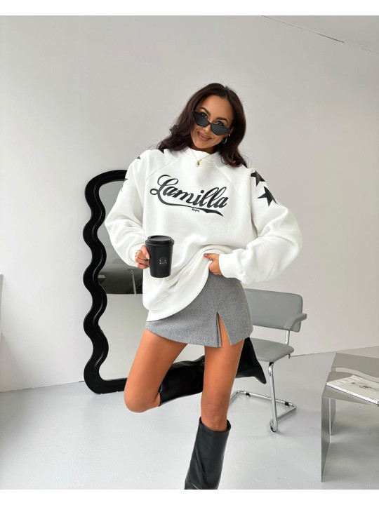 BLUZA ENJOY Biała La Milla BLUZA ENJOY Biała La Milla