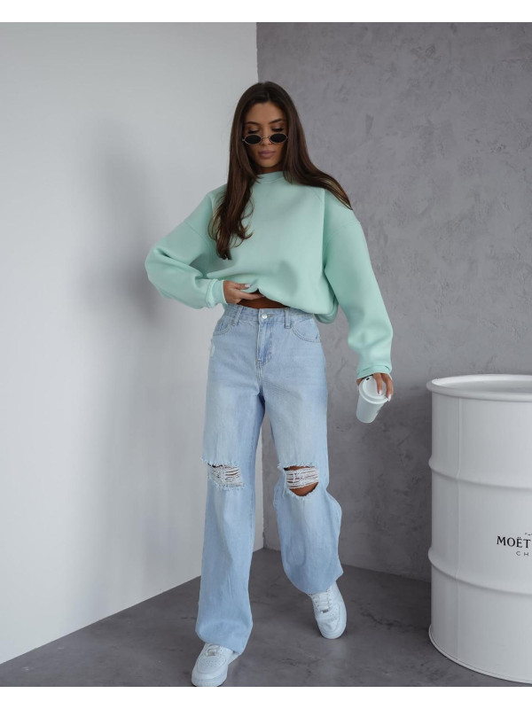 Bluza Me Gusta Irys Pastelowy Sen Mięta