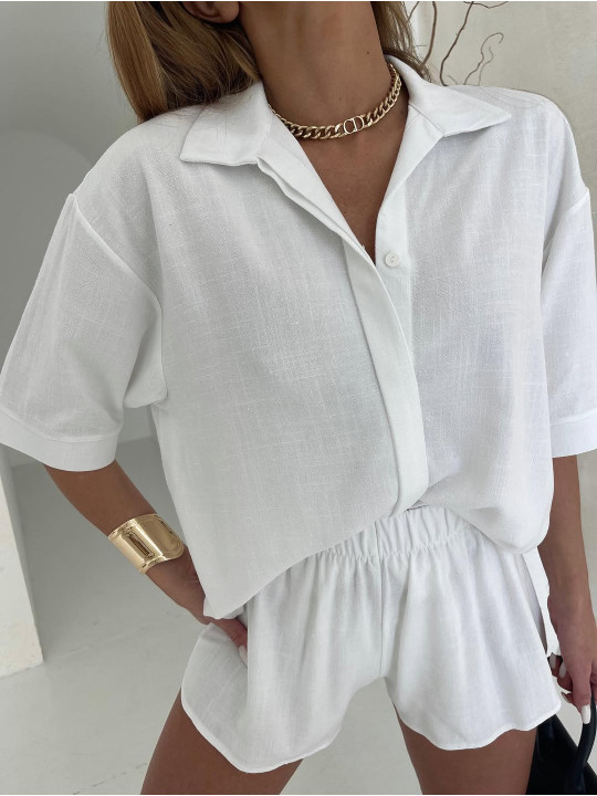 Komplet 2w1 Agatha Fashion Biały