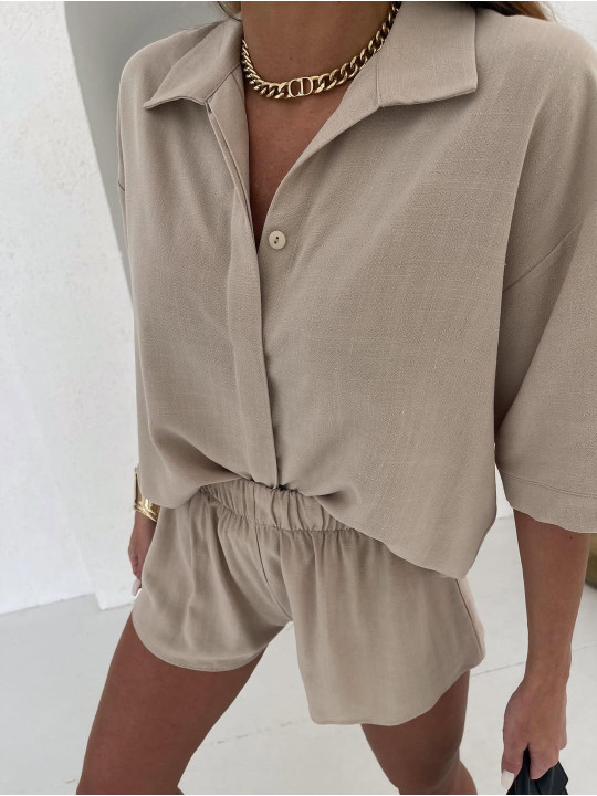 Komplet 2w1 Agatha Fashion Latte