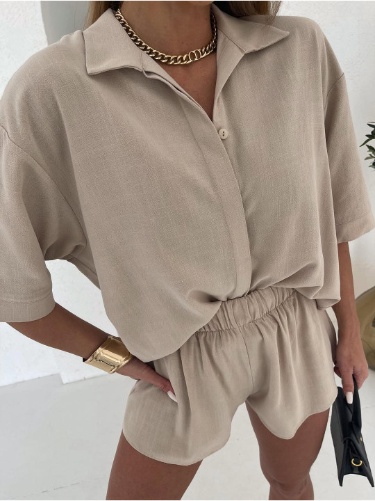 Komplet 2w1 Agatha Fashion Latte