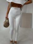 LaManuel Legginsy ADORE Ecru