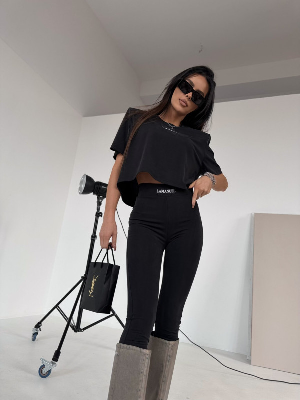 LaManuel Legginsy ADORE Czarne