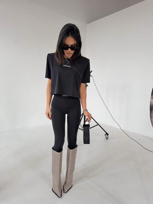 LaManuel Legginsy ADORE Czarne