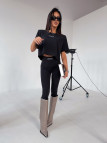 LaManuel Legginsy ADORE Czarne