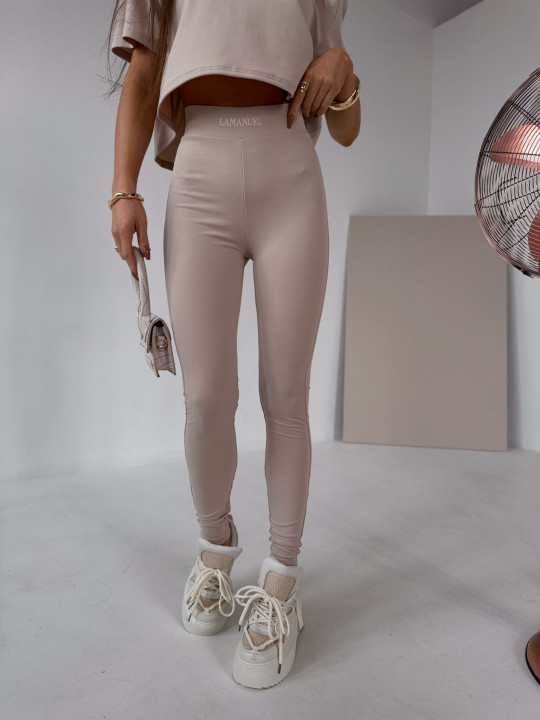 LaManuel Legginsy ADORE Beż