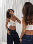 LUŻNE SPODNIE DARK JEANS La Milla