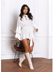 Sukienka Mini BELLUCCI Bali Boho Dress – Biała