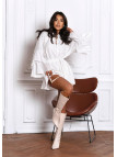 Sukienka Mini BELLUCCI Bali Boho Dress – Biała