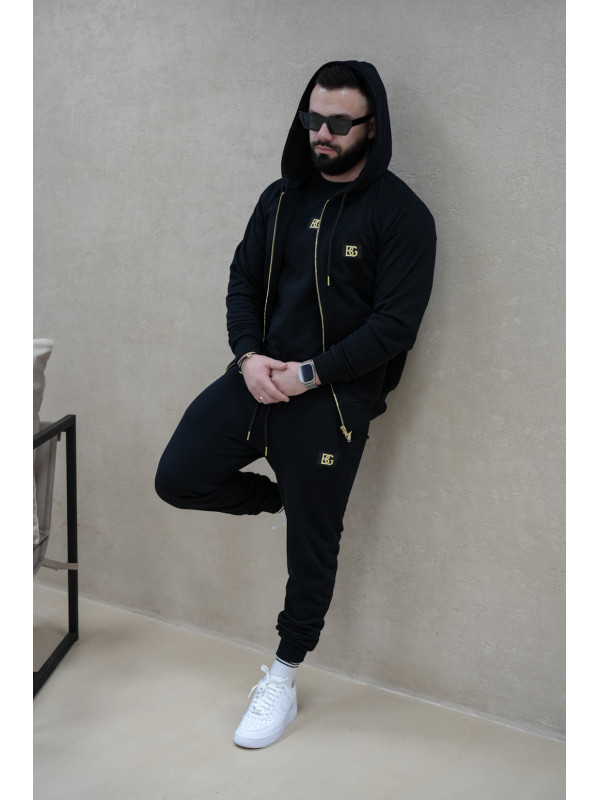 BLUZA MĘSKA BG SLAP CZARNA