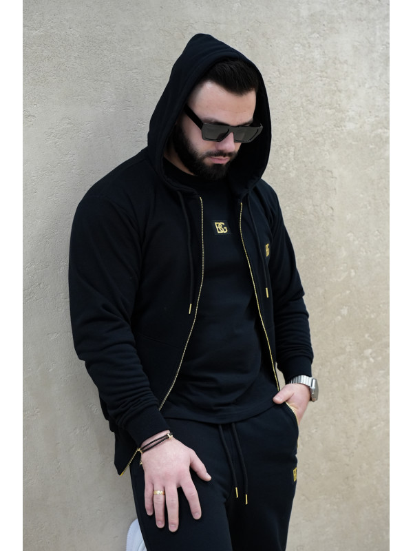 BLUZA MĘSKA BG SLAP CZARNA