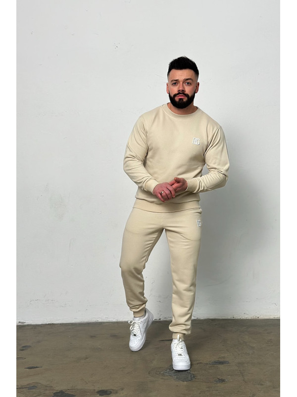 Dres Męski BG BASIC Brand Beżowy - Brandenburg