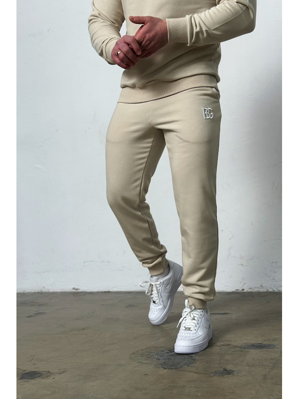 Dres Męski BG BASIC Brand Beżowy - Brandenburg
