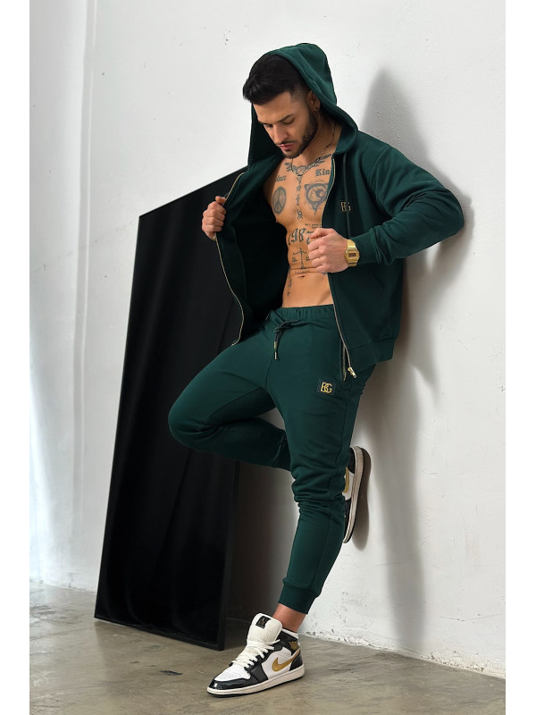 Bluza Męska BG Slap Ciemna zieleń - Brandenburg