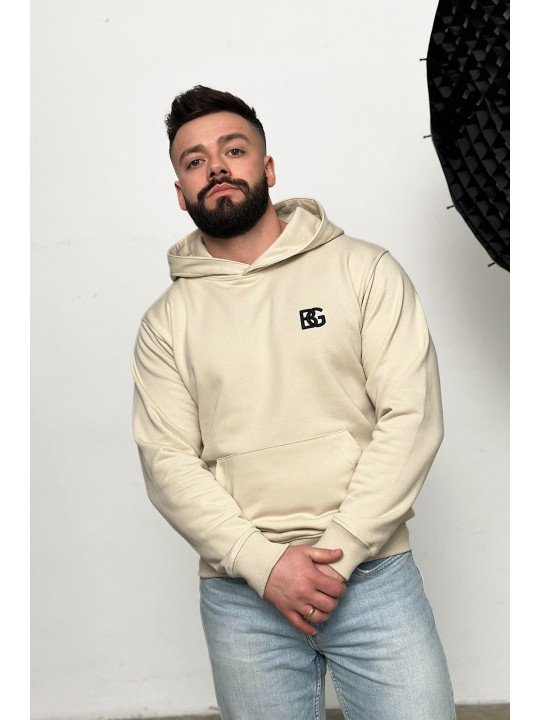 Bluza Męska BG DANTE Beżowa Brandenburg Bluza Męska BG DANTE Beżowa Brandenburg