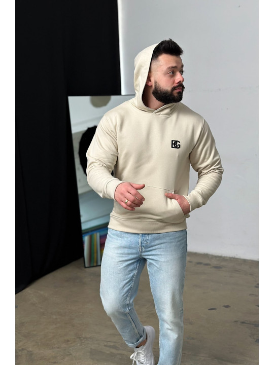 Bluza Męska BG DANTE Beżowa Brandenburg Bluza Męska BG DANTE Beżowa Brandenburg