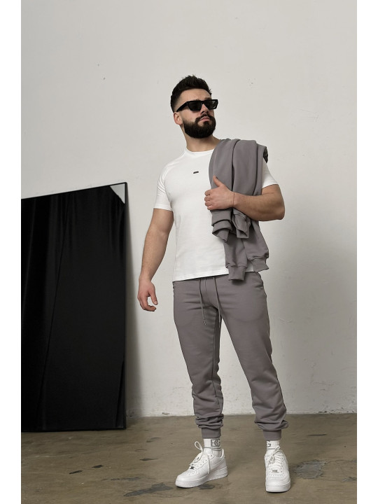 T-SHIRT Męski BG BLADE Biały Brandenburg