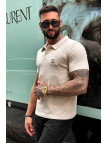 T-Shirt Męski Brandenburg BG Polo Beż
