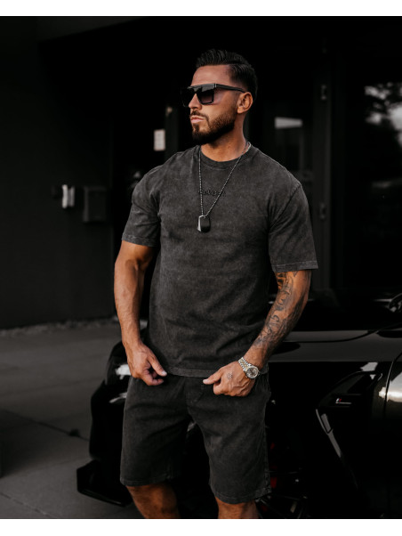 T-shirt Męski Olavoga Xato Czarny