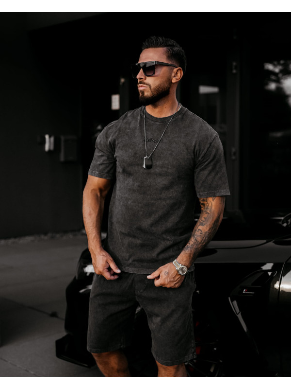 T-shirt Męski Olavoga Xato Czarny