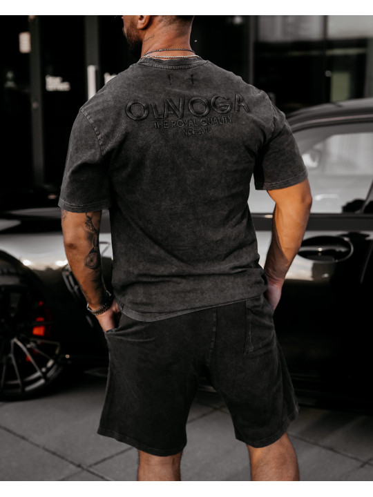 T-shirt Męski Olavoga Xato Czarny