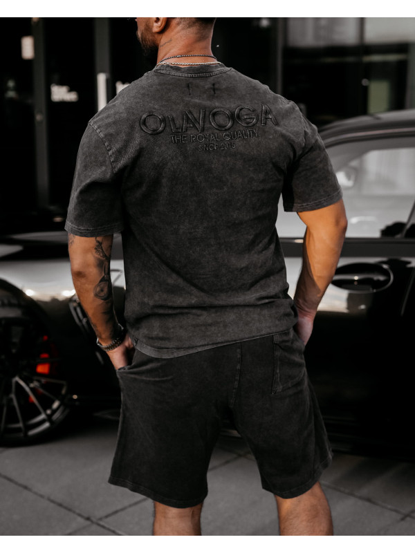T-shirt Męski Olavoga Xato Czarny