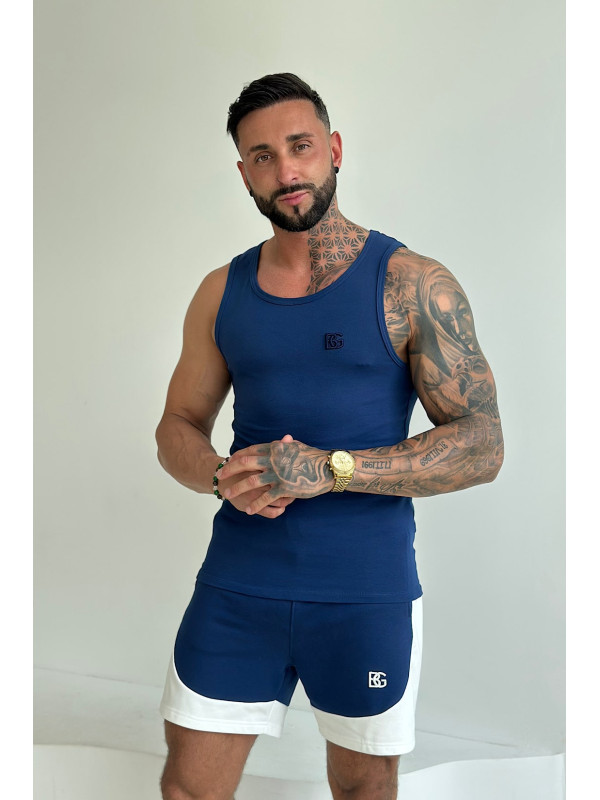 Bluzka Męska BG Brandenburg JUSTIN Granatowy