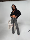 Spodnie jeansowe La Manuel FIRST ONE Spodnie jeansowe La Manuel FIRST ONE